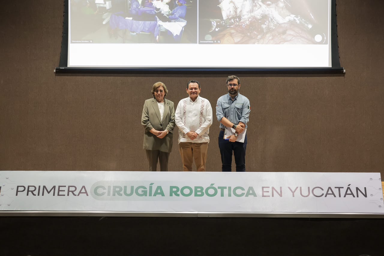 Realizan en Yucatán la primera cirugía robótica